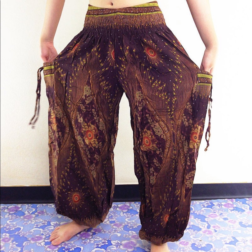 Harem Yoga Pants with Pockets!
